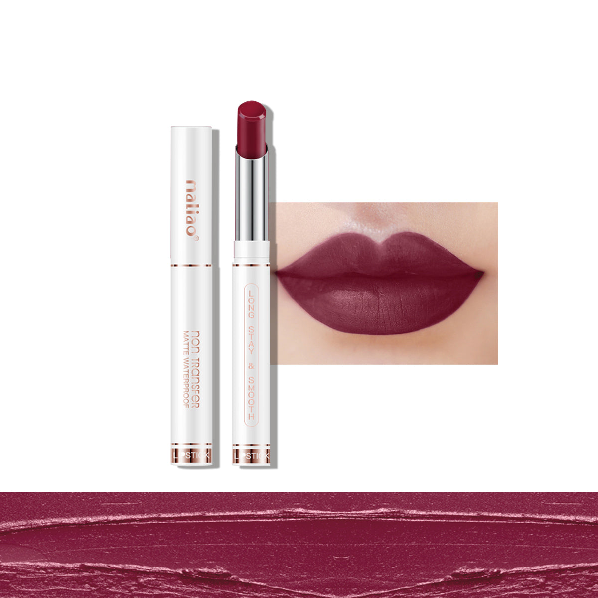 Maliao Non-Transfer Long Stay & Smooth Lipstick - Maliao Makeup